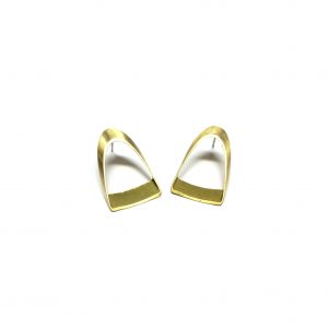 Open brass studs